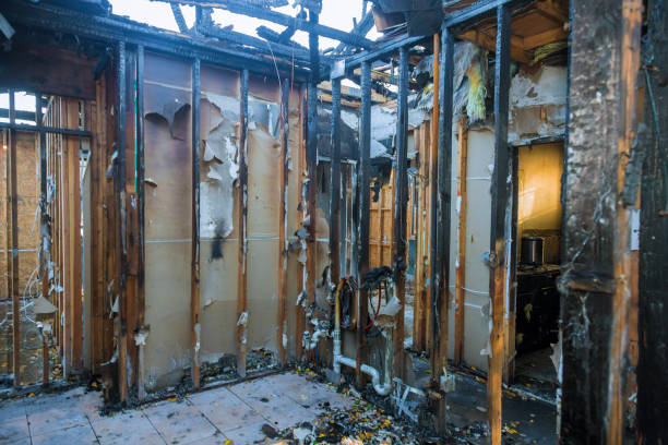 Professional Fire Damage Removal technician working in New Windsor, MD